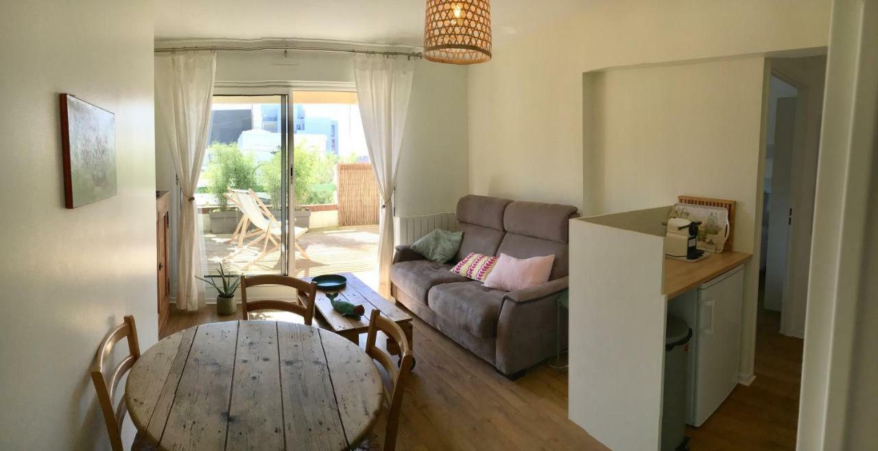 Le Wim'Heureux Terrasse Wimereux Exterior foto